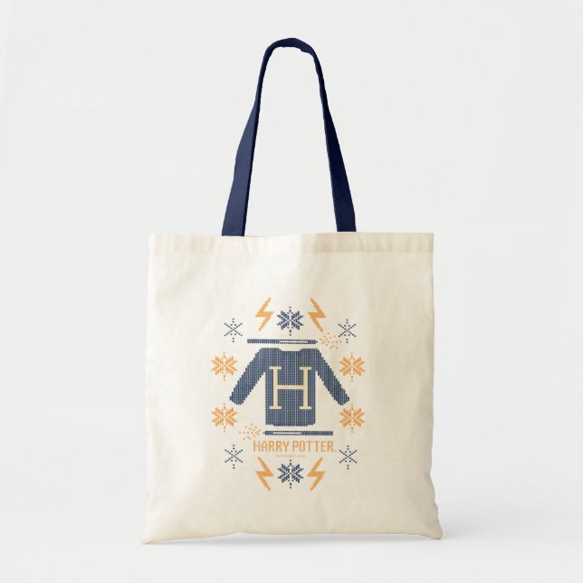 Tote Bag HARRY POTTER™ - Graphique à points croisés (Devant)