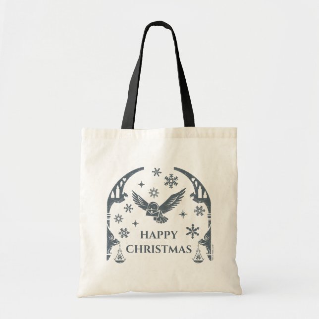 Tote Bag HARRY POTTER™ Hedwig livrant une lettre de vacance (Devant)
