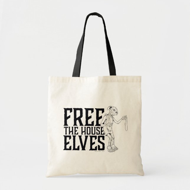 Tote Bag Harry Potter | Libérez La Maison Elves (Devant)
