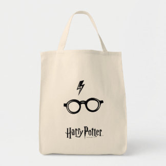 Tote Bag Harry Potter | Lightning Scar and Glasses