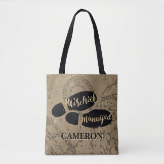 Tote Bag Harry Potter | MISCHIEF MANAGED™ Mappage Empreinte
