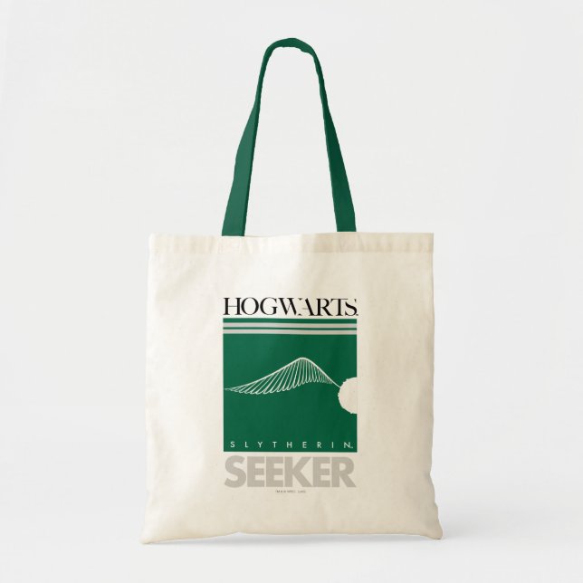 Tote Bag Harry Potter | SLYTHERIN™ House Quidditch Seeker (Devant)
