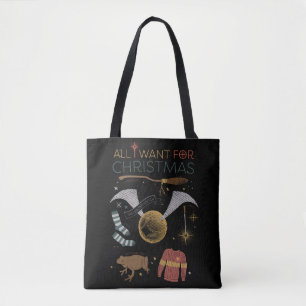 Tote Bag HARRY POTTER™ Tout ce que je veux pour Noël