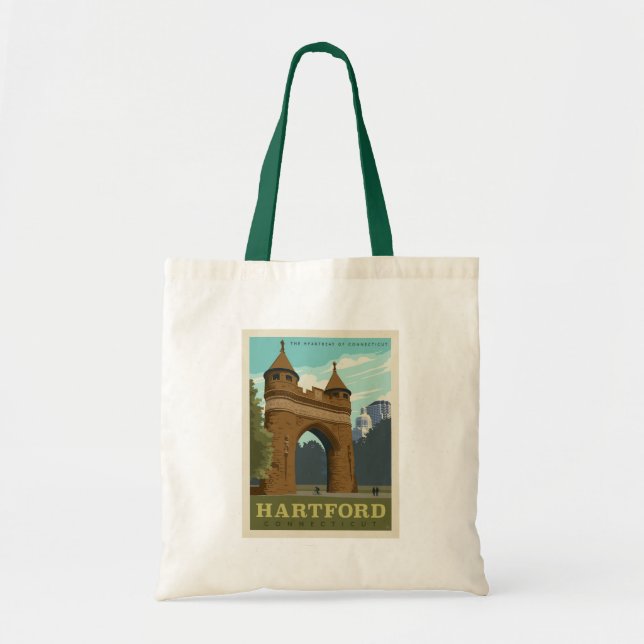 Tote Bag Hartford, CT (Devant)