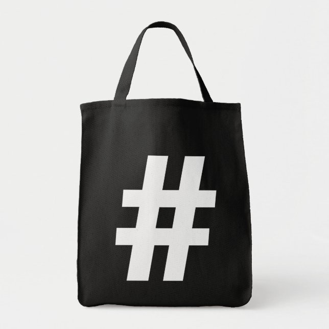 Tote Bag Hash Fourre-tout (Devant)