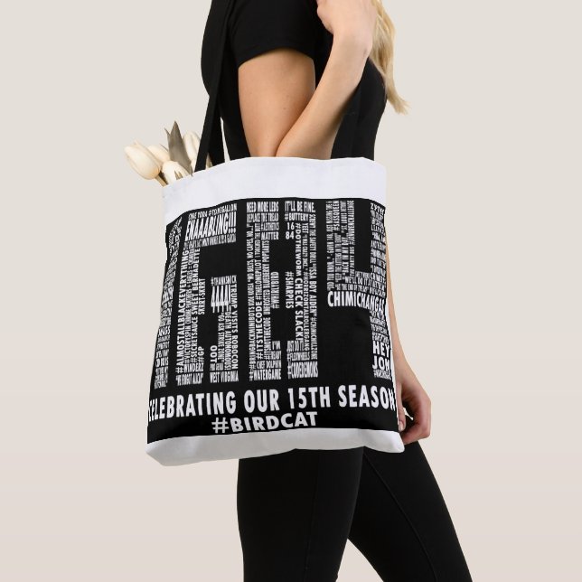 Tote Bag Hashtag/Citation Fourre-tout 2019 (De près)