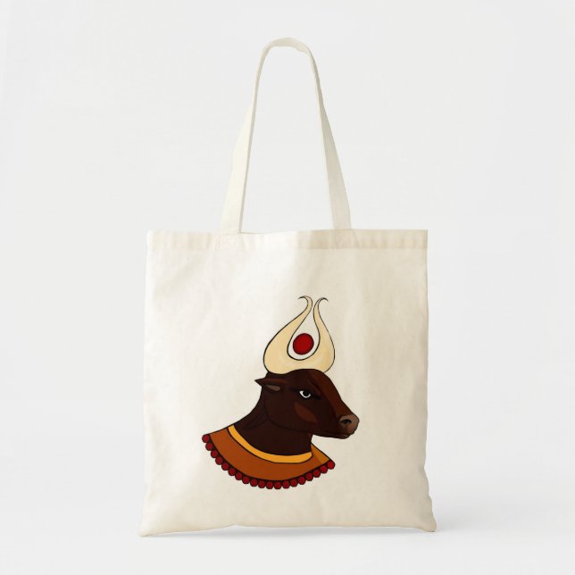 Tote Bag Hathor Fourre-tout, déesse égyptienne (Devant)