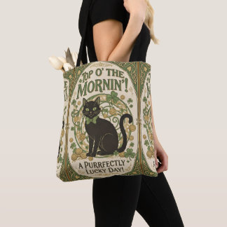 Tote Bag Haut les Matins - Fête de la Saint-Patrick