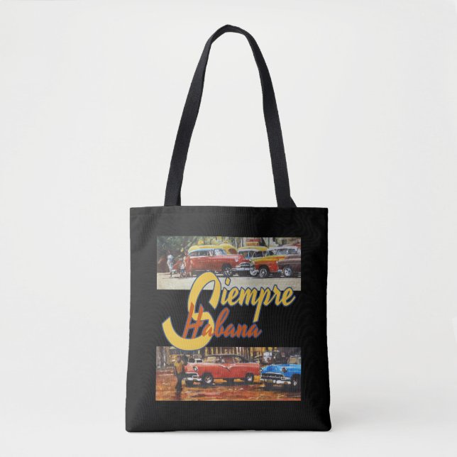 Tote Bag Havana Cuba - Siempre Habana (Devant)