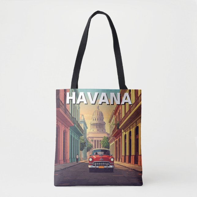 Tote Bag Havane Cuba (Devant)