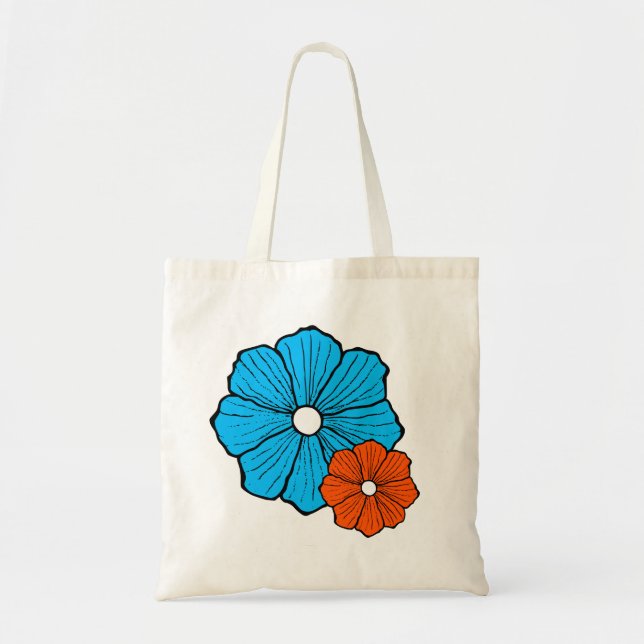 Tote Bag Hawaiian Hawaii Flower Fourre-tout Cruise Bag Cade (Devant)