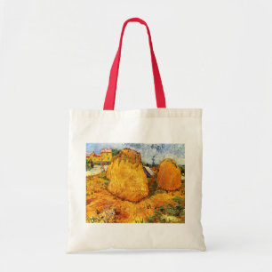 Tote Bag Haystacks en Provence par Vincent van Gogh