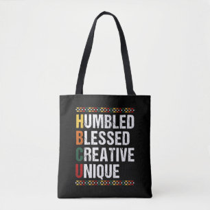 Tote Bag HBCU L'Histoire D'Un Étudiant Noir Fier