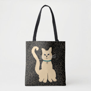Tote Bag Hé assez concepteur Fourre-tout de Kitty par Juli
