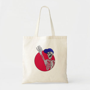 Tote Bag Hé les amis Squelette cool et drôle