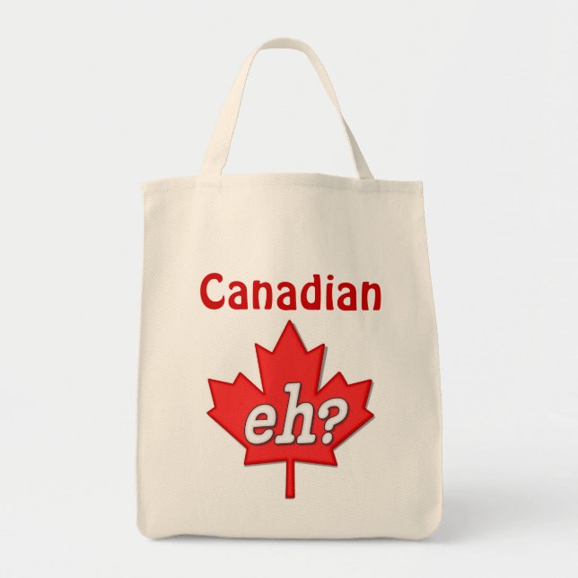 Tote Bag Hein canadien ? (Devant)