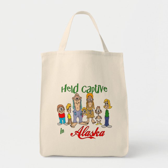 Tote Bag Held Captive en Alaska (Devant)