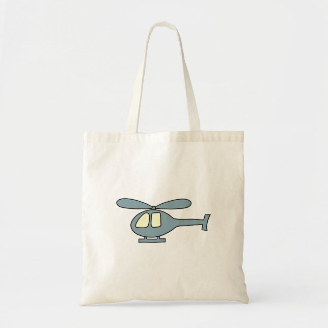 Tote Bag Hélicoptère (Devant)