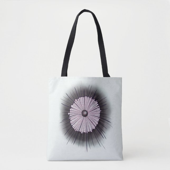 Tote Bag Heliozoa Microbe Microbiologie Art numérique (Devant)