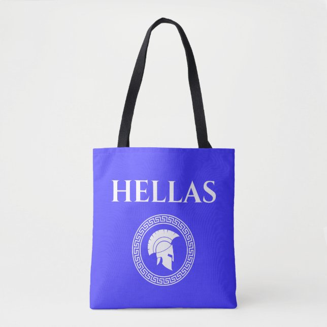 Tote Bag Hellas Spartan  (Devant)
