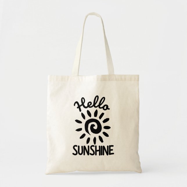 Tote Bag Hello Sunshine  (Devant)