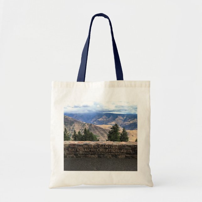 Tote Bag Hells Canyon Pittoresque Byway, OU (Devant)