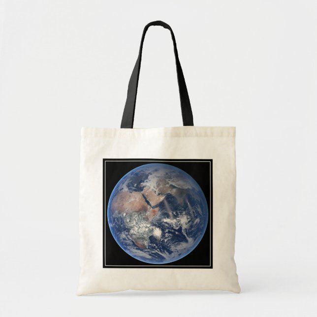 Tote Bag Hémisphère Est Sur La Planète Terre. (Devant)