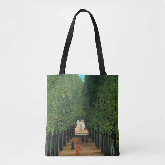 Tote Bag Henri Rousseau, Allée dans le parc à Saint-Cloud (Devant)