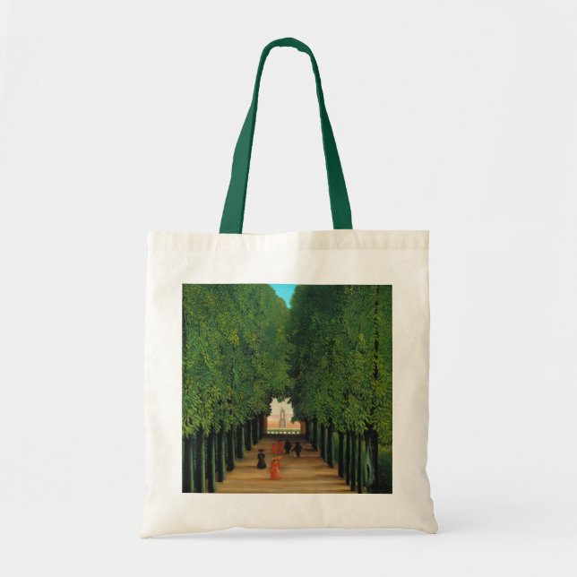 Tote Bag Henri Rousseau, Avenue dans le Parc à Saint Cloud (Devant)
