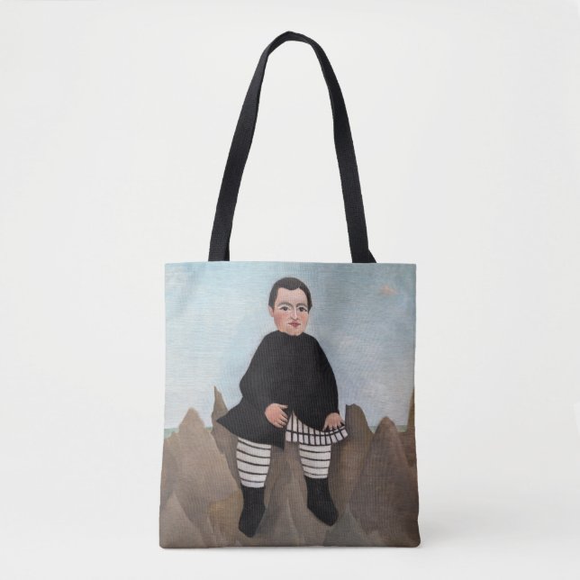 Tote Bag Henri Rousseau - Garçon sur les rochers (Devant)