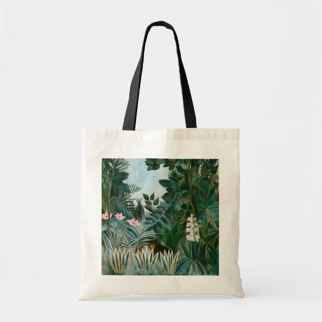 Tote Bag Henri Rousseau - La jungle équatoriale (Devant)