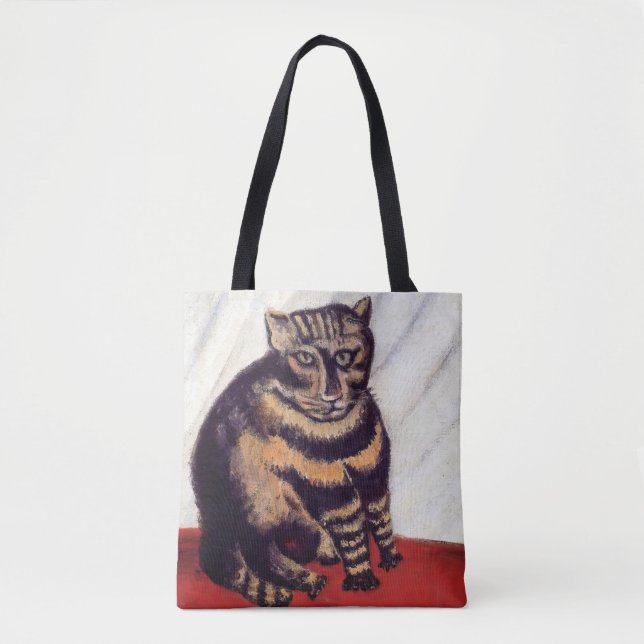 Tote Bag Henri Rousseau - Le Chat Tigre (Devant)