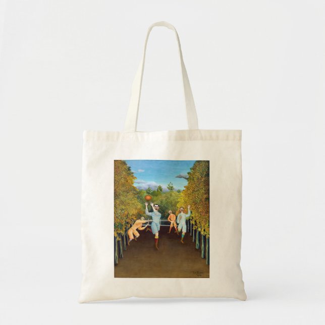 Tote Bag Henri Rousseau - Les joueurs de football (Devant)