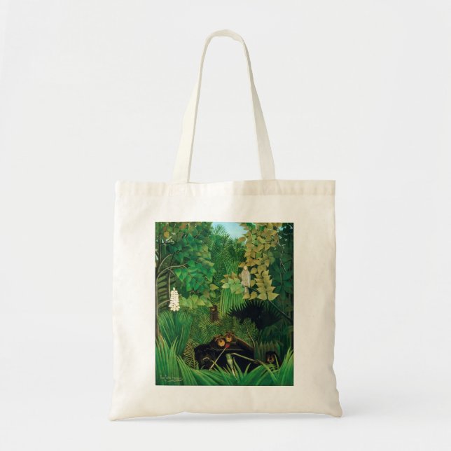 Tote Bag Henri Rousseau - Les Joyeux Jesters (Devant)