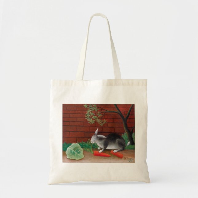 Tote Bag Henri Rousseau - The Rabbit's Meal (Devant)