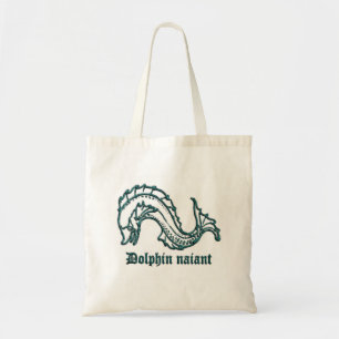 Tote Bag Héraldique médiévale de dauphin