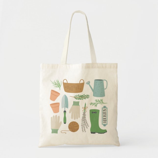 Tote Bag Herb Garden Fourre-tout (Devant)