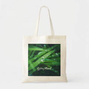 Tote Bag Herbe verte
