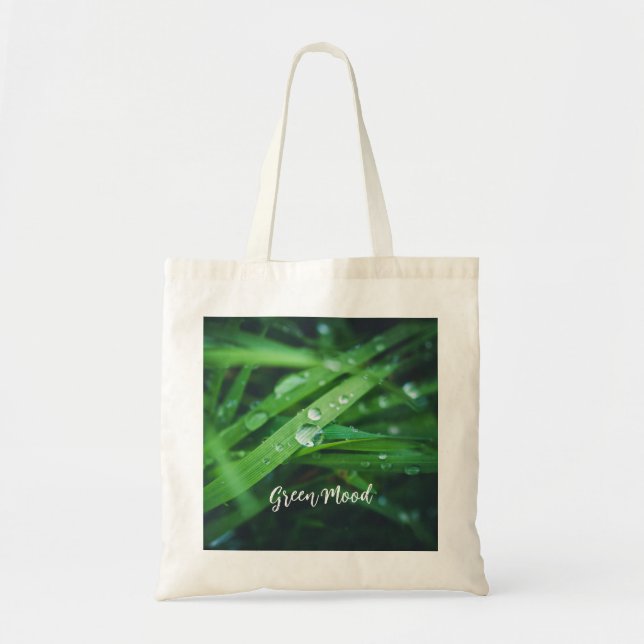 Tote Bag Herbe verte (Devant)