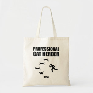Tote Bag Herdeur professionnel de chats Funny Héritage de c