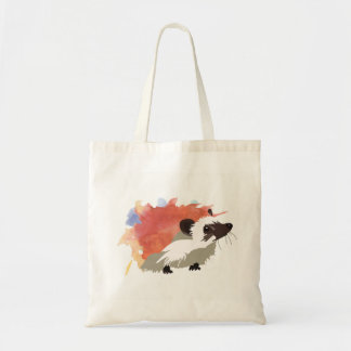 Tote Bag Hérisson d'aquarelle