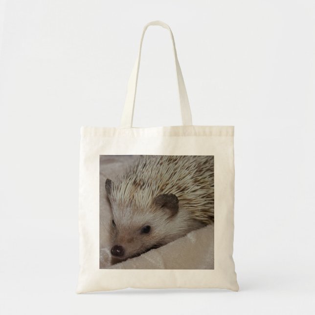 Tote Bag Hérisson de sourire (Devant)