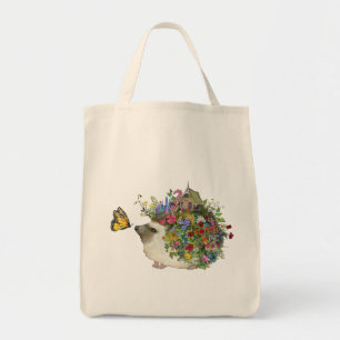Tote Bag Hérisson Fourre-tout de jardin