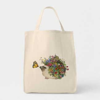 Tote Bag Hérisson Fourre-tout de jardin