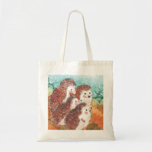 Tote Bag Hérisson s'entretenant Illustration