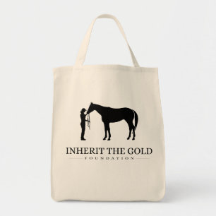 Tote Bag Héritez du logo Fourre-tout de base d'or