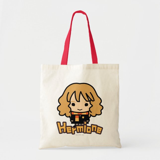 Tote Bag Hermione Granger personnage de dessin de personnag (Devant)