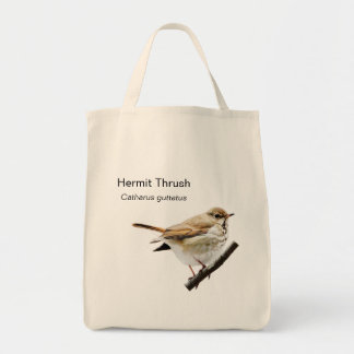 Tote Bag Hermit Thrush Épicerie Fourre-tout