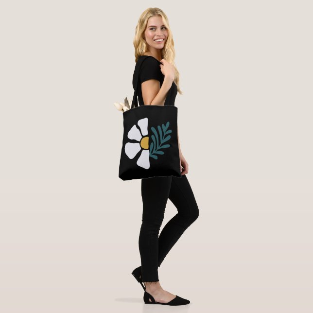 Tote Bag Hermosa flor abstracta (Sur le modèle)