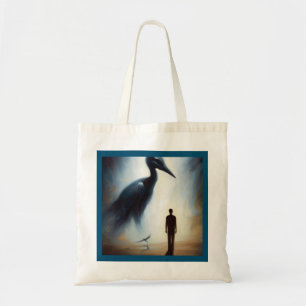Tote Bag Heron animal Spirit 2